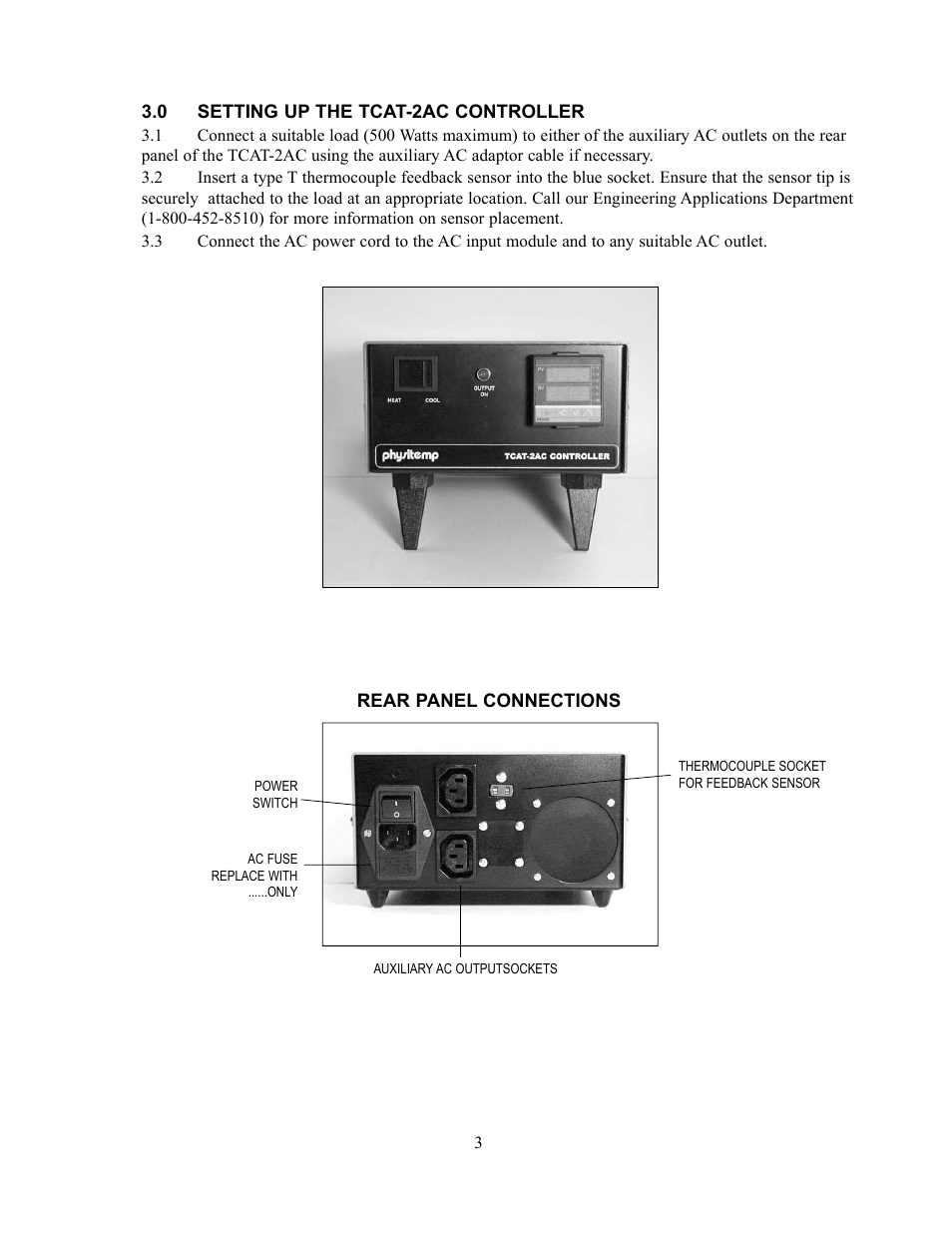 Physitemp Instruments TCAT-2AC User Manual | Page 8 / 10