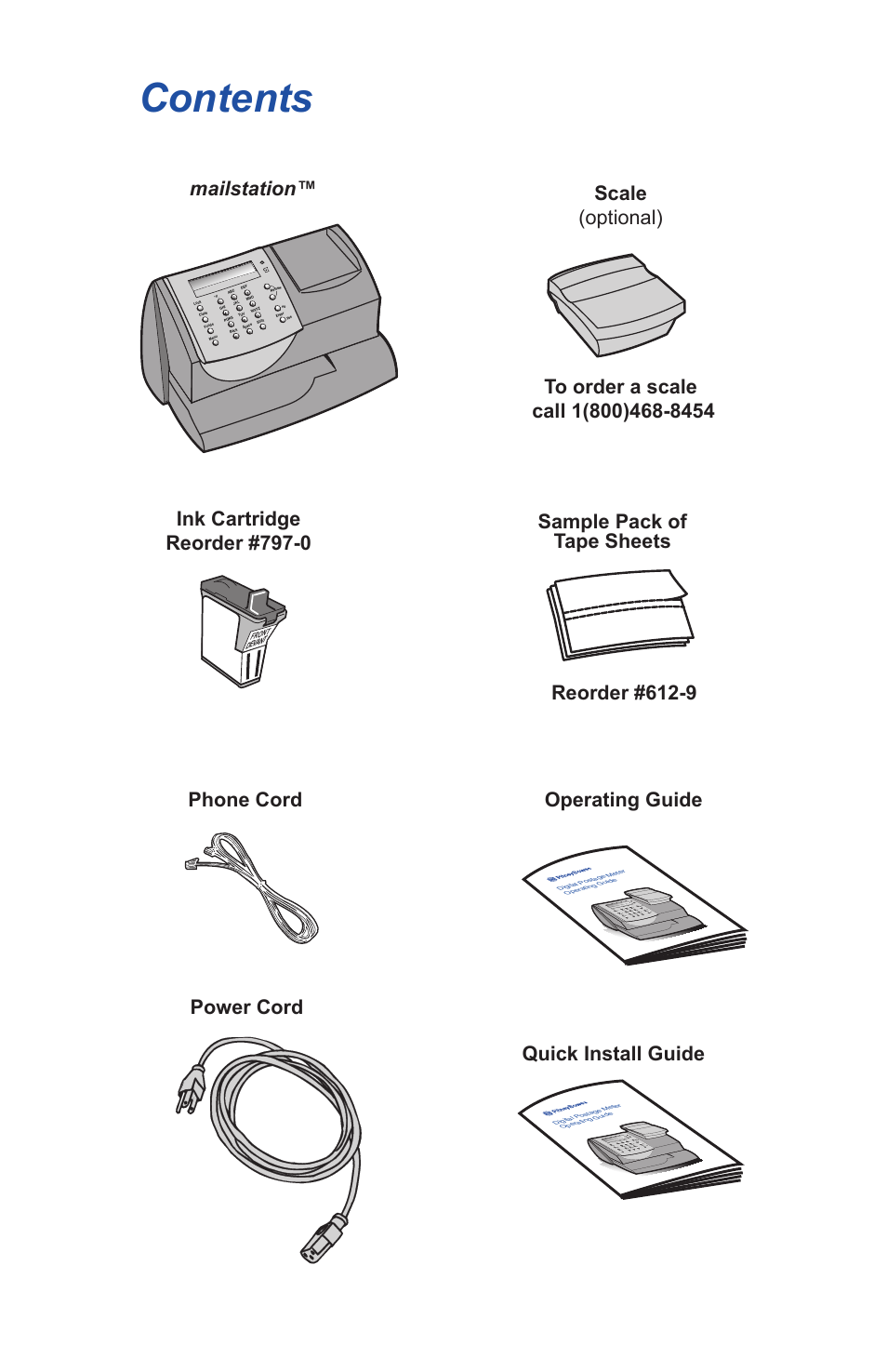 Pitney Bowes Mailstation (K700) User Manual | Page 2 / 13