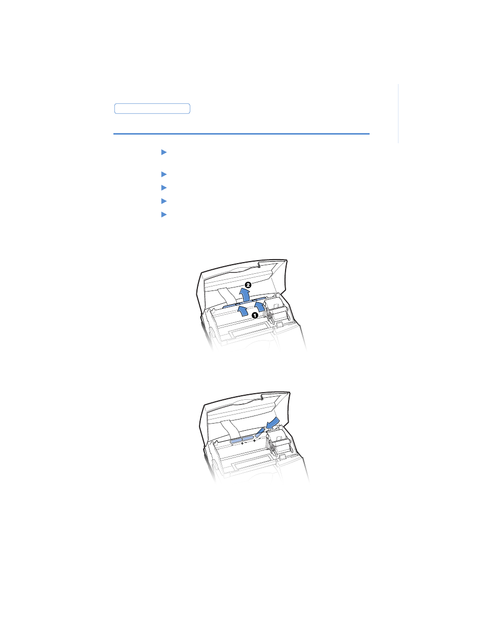 Changing the batteries continued | Pitney Bowes E702 User Manual | Page 44 / 55