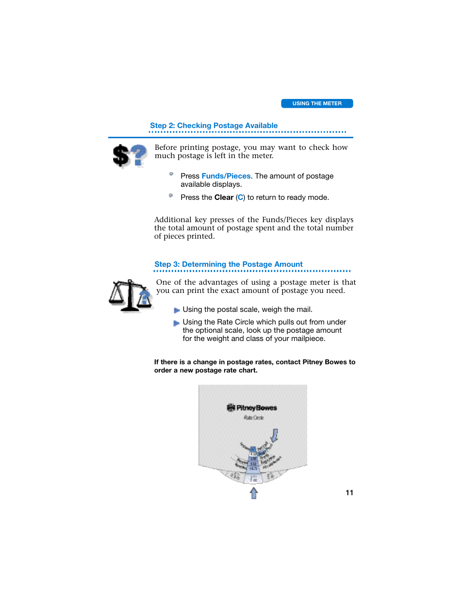 Pitney Bowes E707 User Manual | Page 11 / 55