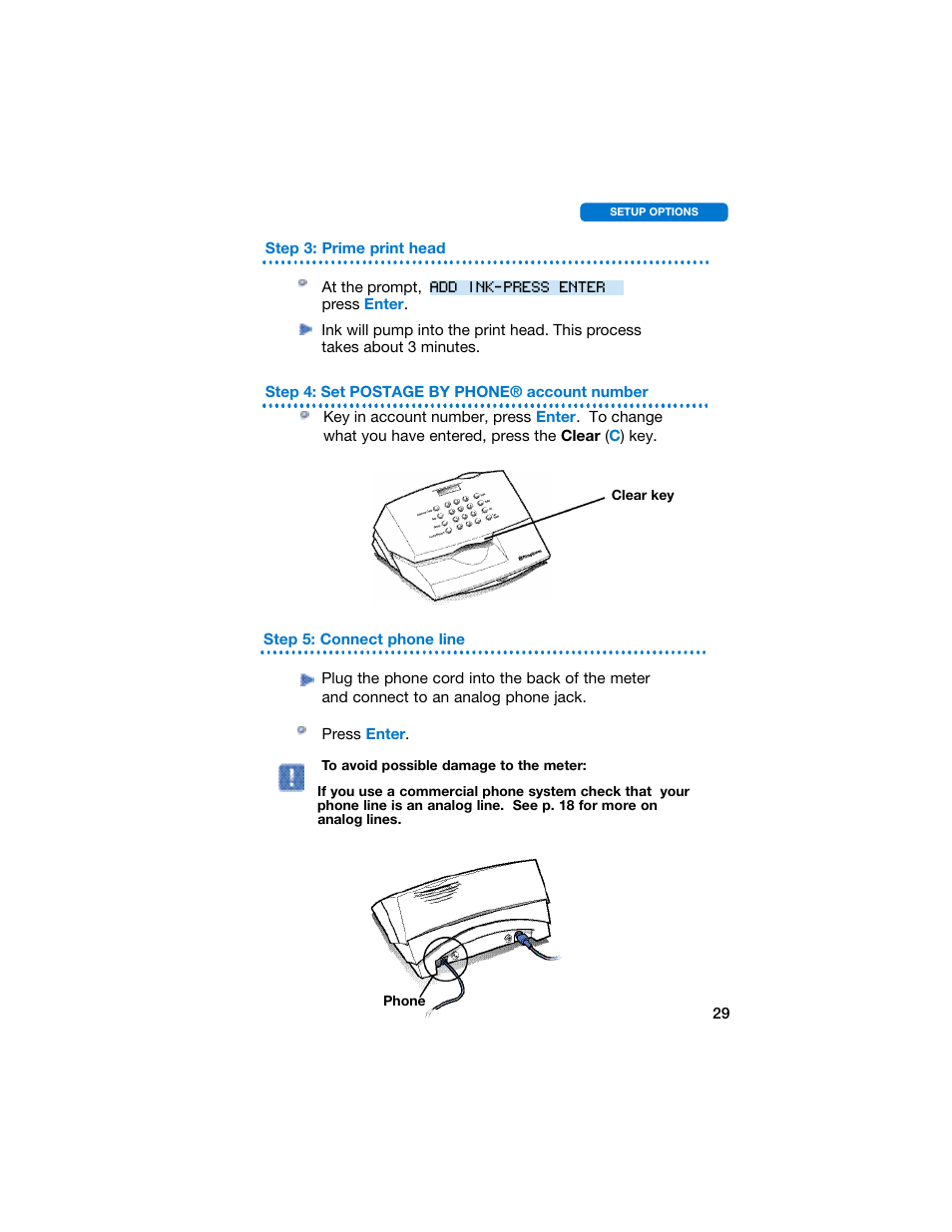 Pitney Bowes E707 User Manual | Page 29 / 55