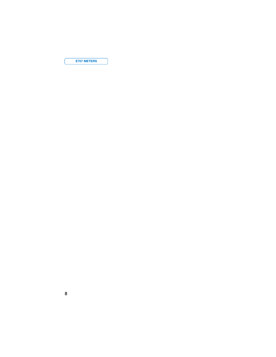 Pitney Bowes E707 User Manual | Page 8 / 55