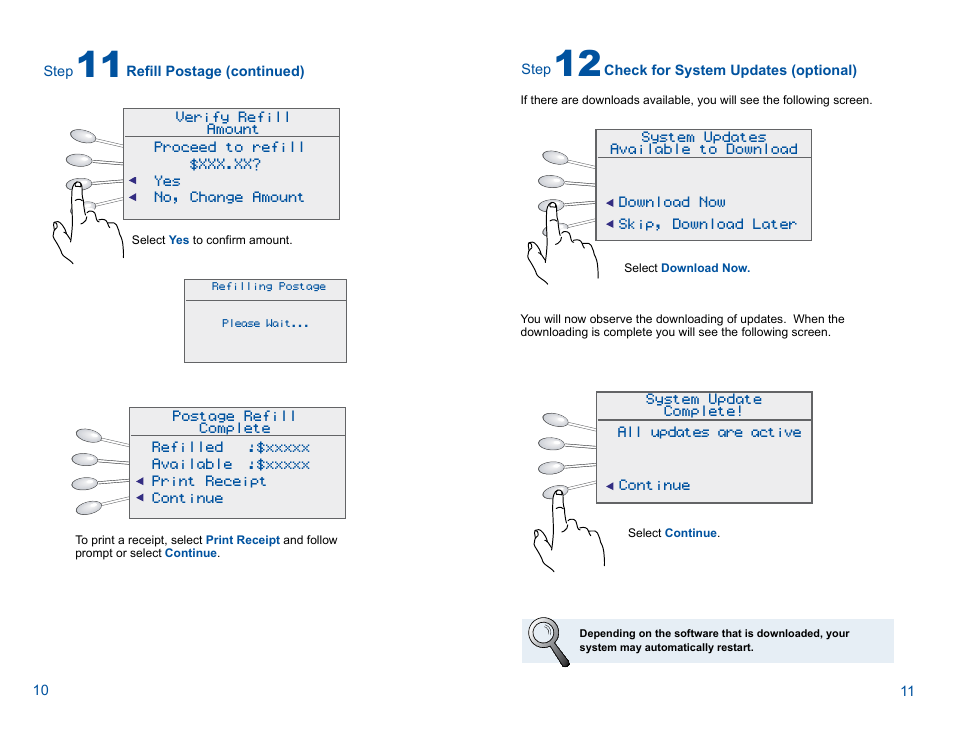 Pitney Bowes DM300 User Manual | Page 12 / 12