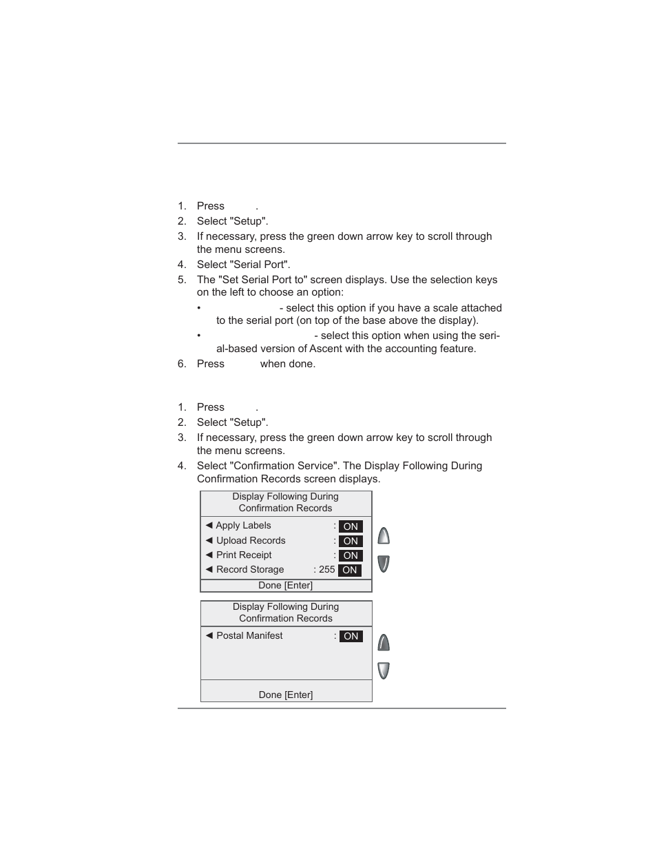 7 • system options | Pitney Bowes DM475 User Manual | Page 111 / 226