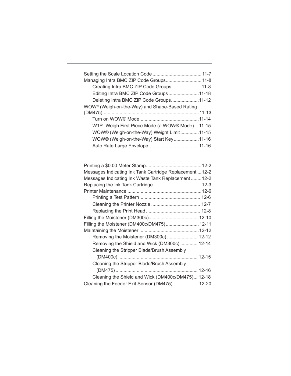 Pitney Bowes DM475 User Manual | Page 14 / 226