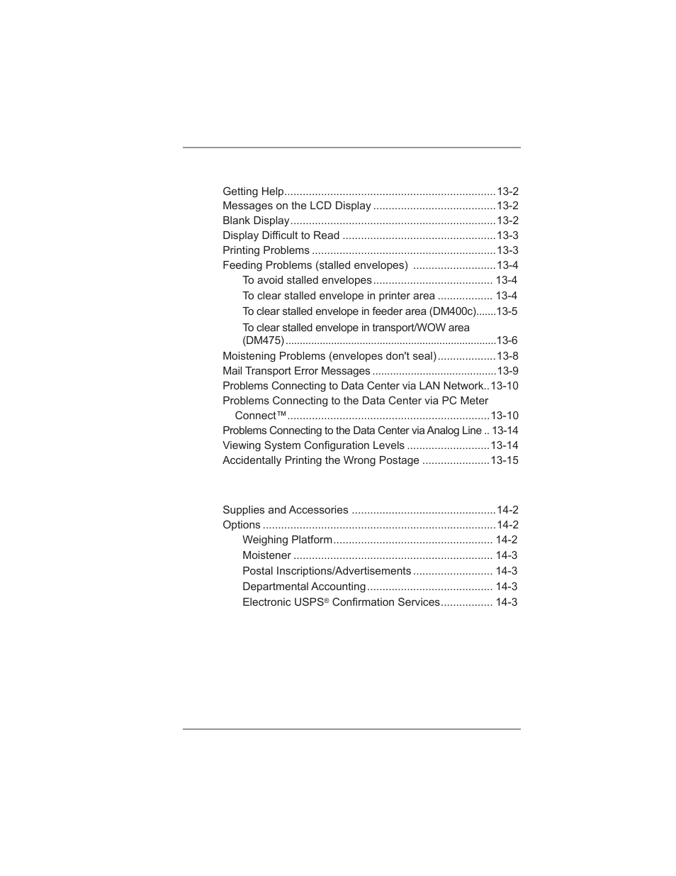Pitney Bowes DM475 User Manual | Page 15 / 226