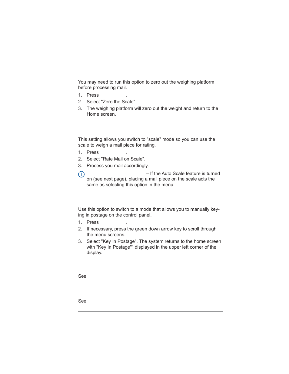 11 • scale options | Pitney Bowes DM475 User Manual | Page 153 / 226