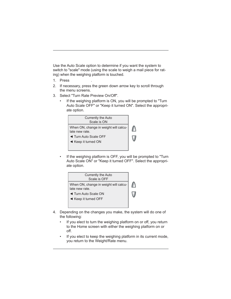 11 • scale options | Pitney Bowes DM475 User Manual | Page 154 / 226
