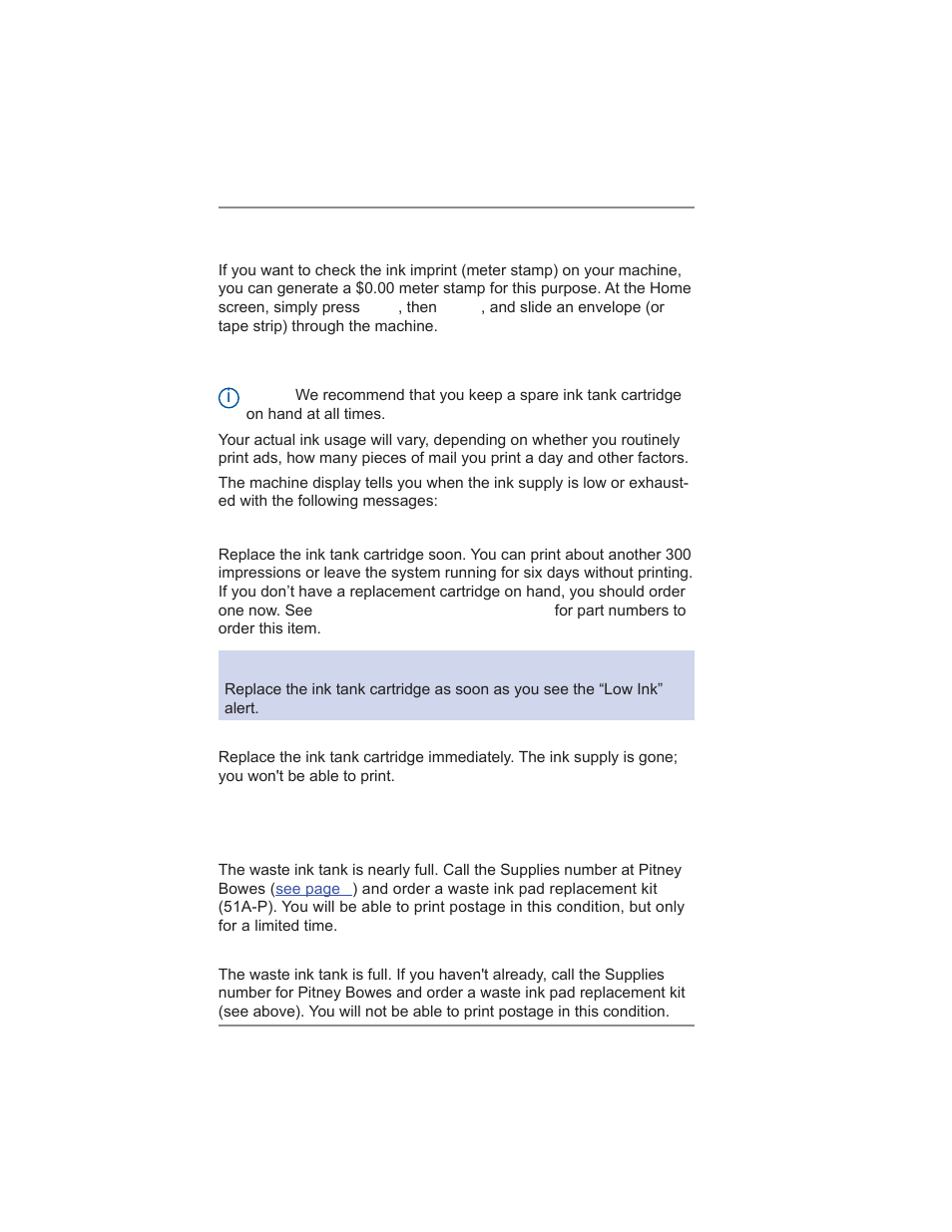 12 • maintenance | Pitney Bowes DM475 User Manual | Page 168 / 226