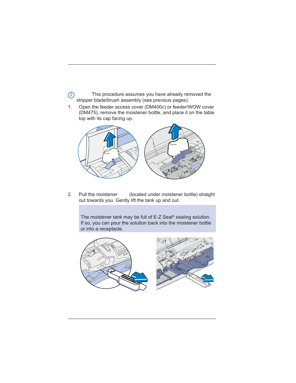 12 • maintenance | Pitney Bowes DM475 User Manual | Page 184 / 226