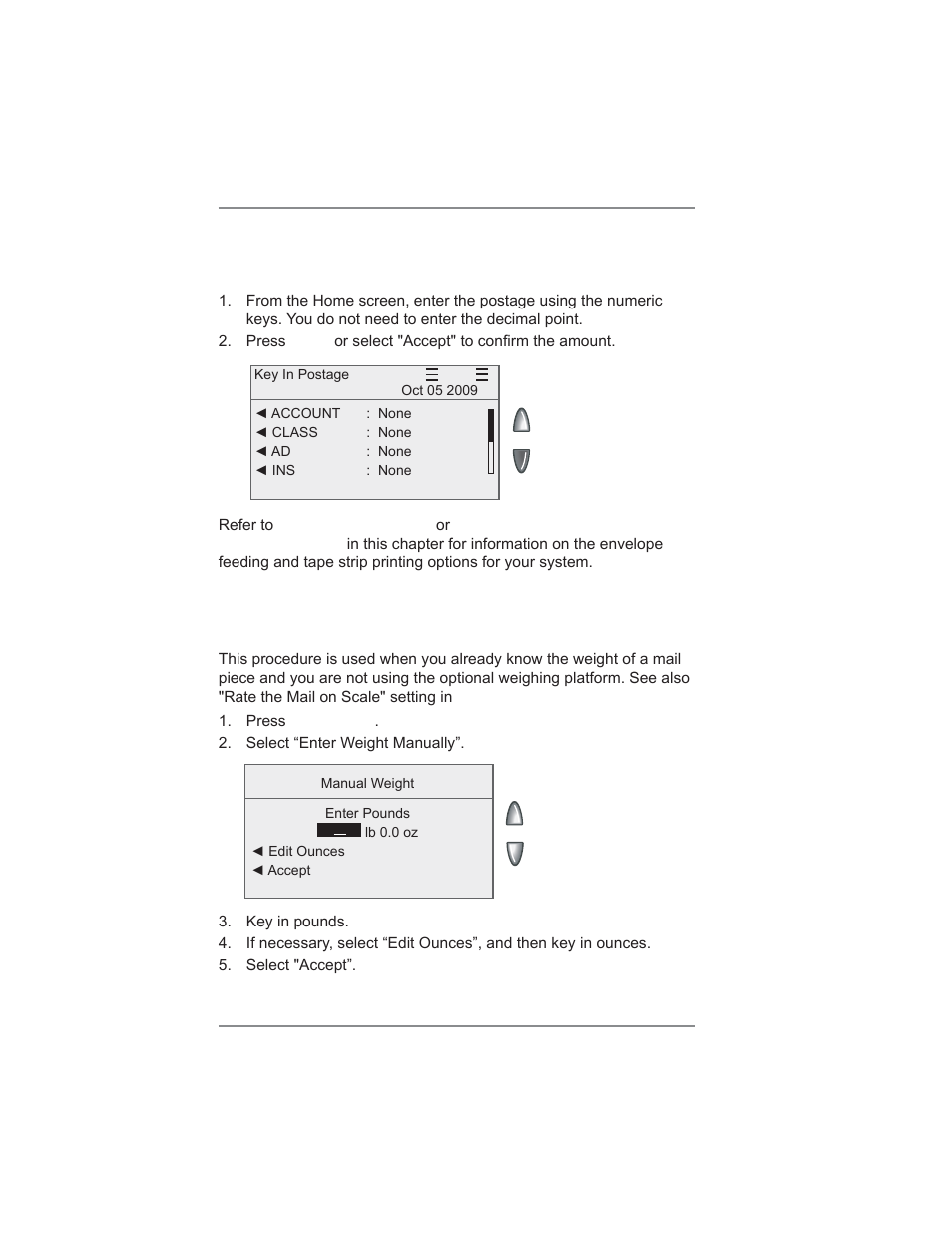 3 • running mail | Pitney Bowes DM475 User Manual | Page 42 / 226