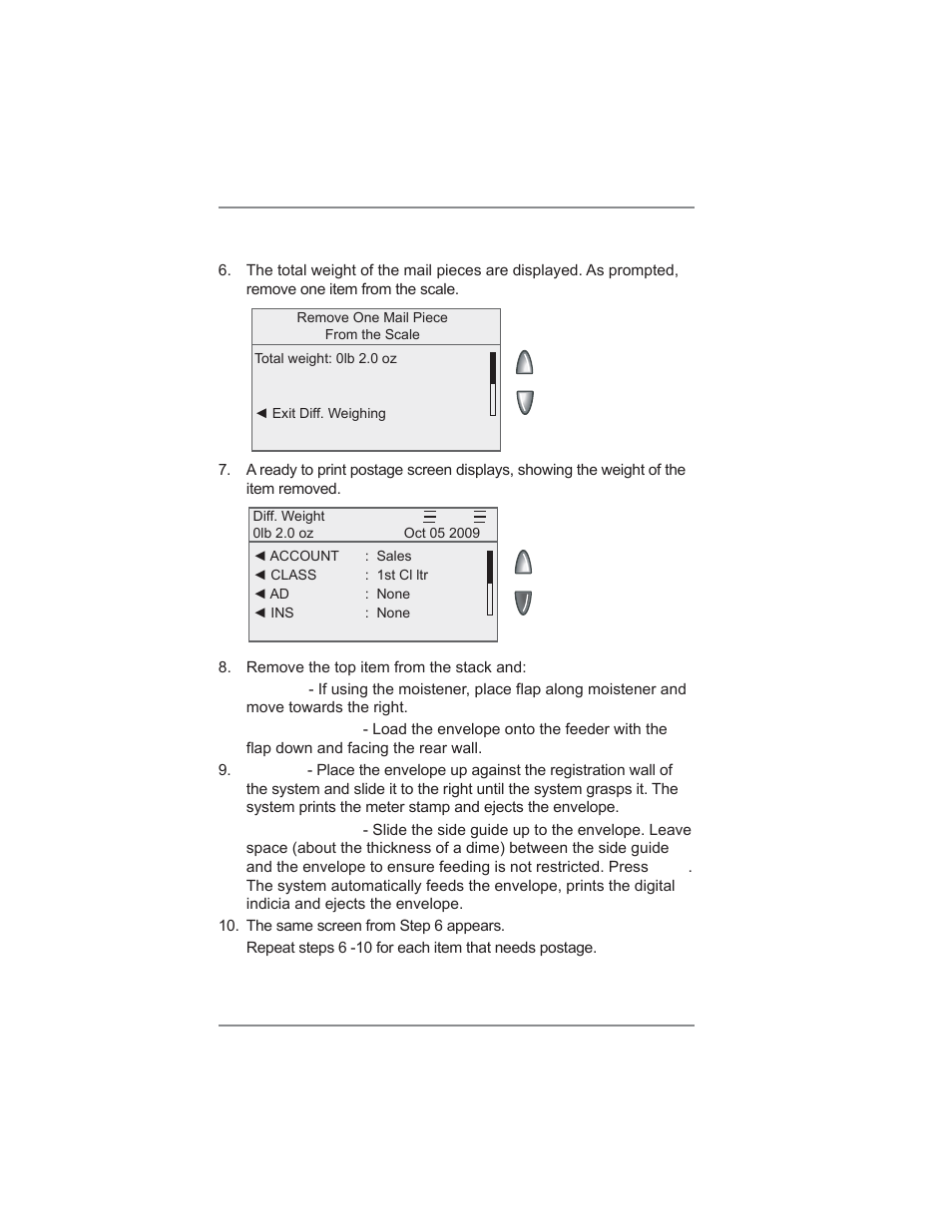 3 • running mail | Pitney Bowes DM475 User Manual | Page 52 / 226