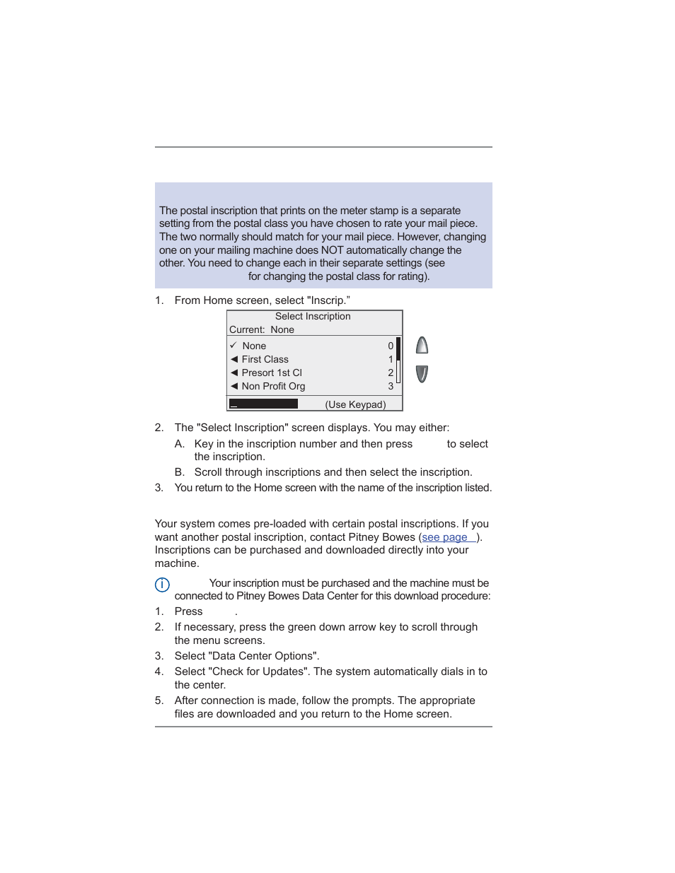 4 • printing options | Pitney Bowes DM475 User Manual | Page 64 / 226