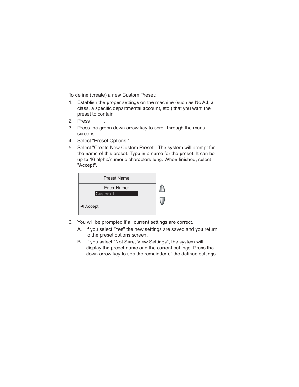 5 • normal and custom presets | Pitney Bowes DM475 User Manual | Page 72 / 226