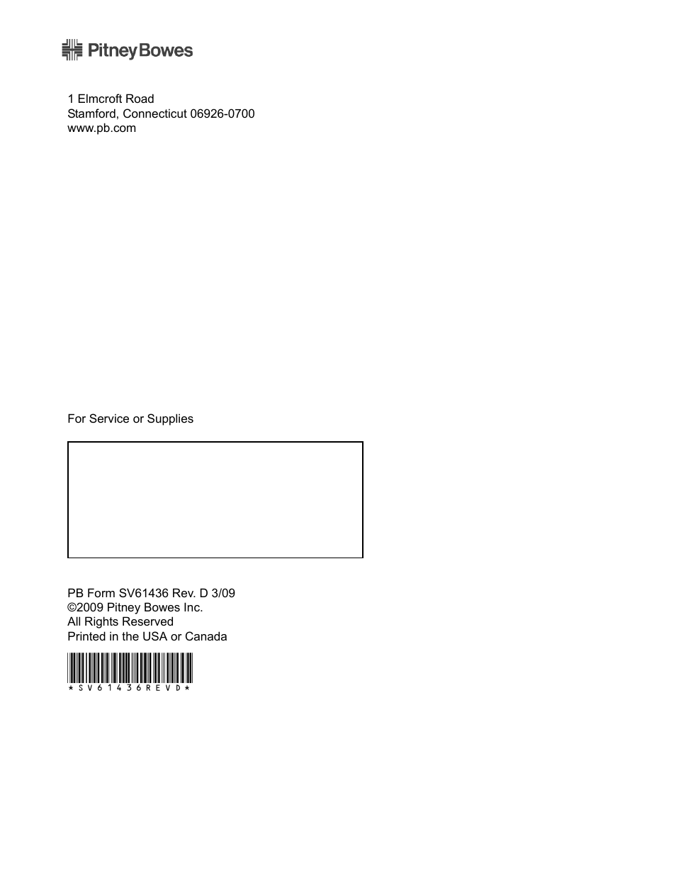 Pitney Bowes DM550 Series User Manual | Page 188 / 188