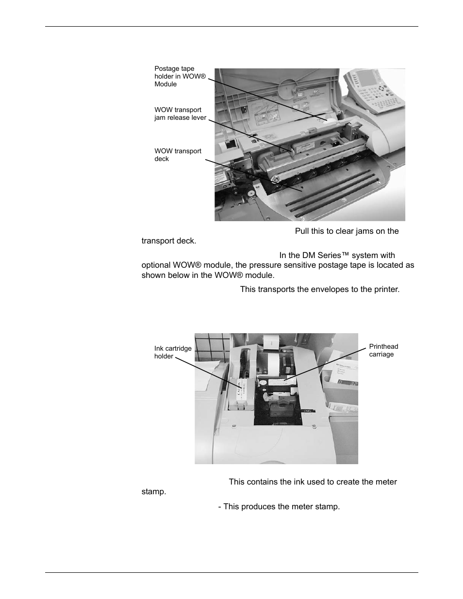 Pitney Bowes DM550 Series User Manual | Page 25 / 188