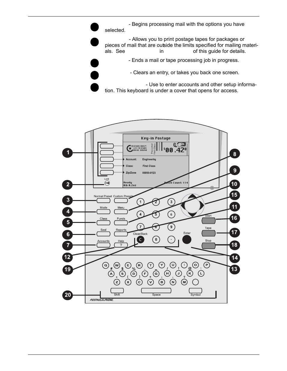 Pitney Bowes DM550 Series User Manual | Page 27 / 188