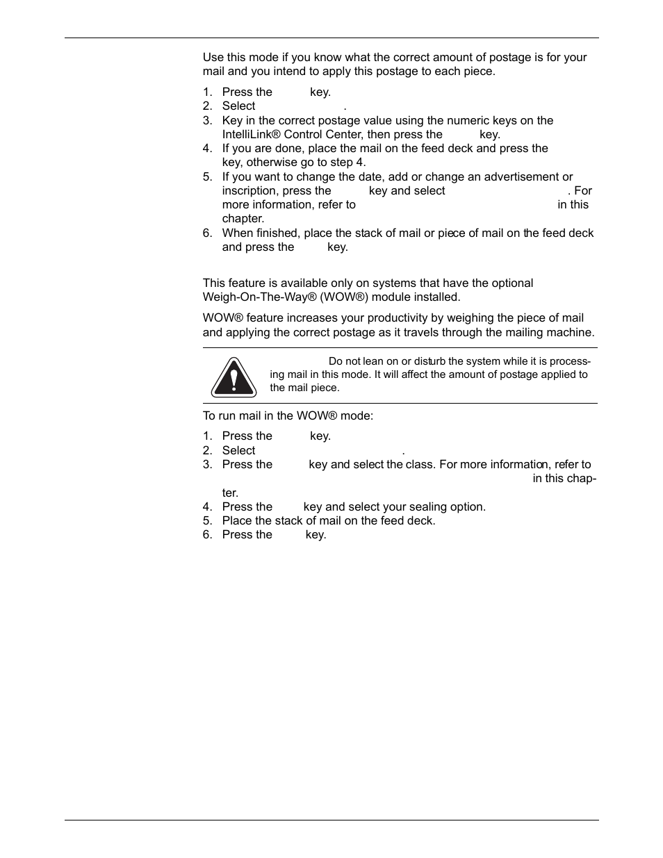 Pitney Bowes DM550 Series User Manual | Page 45 / 188