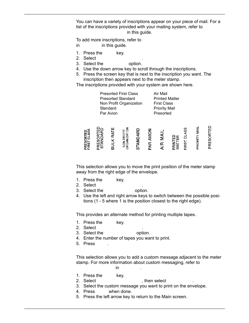 Pitney Bowes DM550 Series User Manual | Page 55 / 188