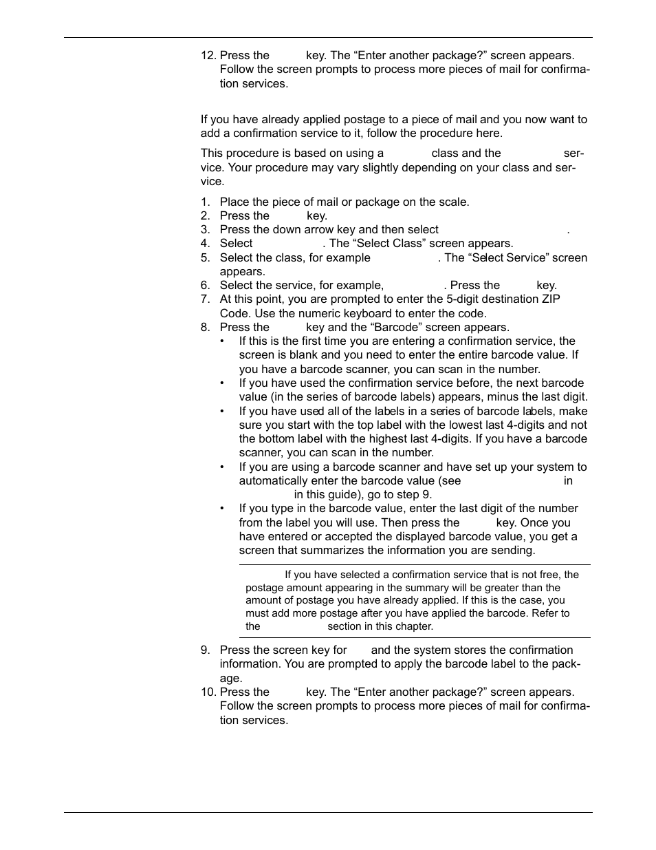 Pitney Bowes DM550 Series User Manual | Page 58 / 188