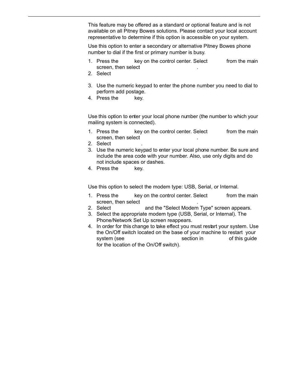 Pitney Bowes DM550 Series User Manual | Page 83 / 188