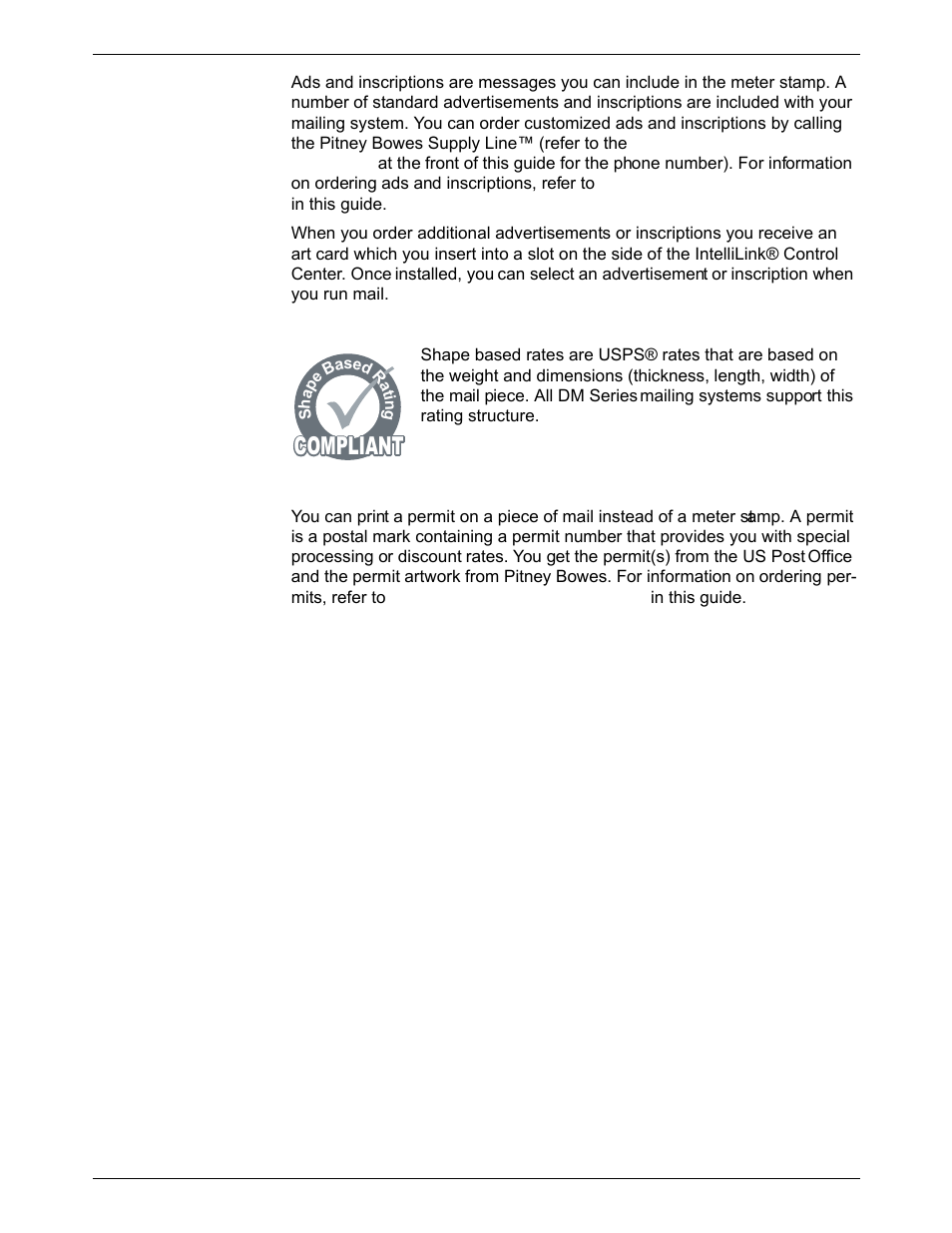 Compliant | Pitney Bowes DM800i Series User Manual | Page 21 / 188