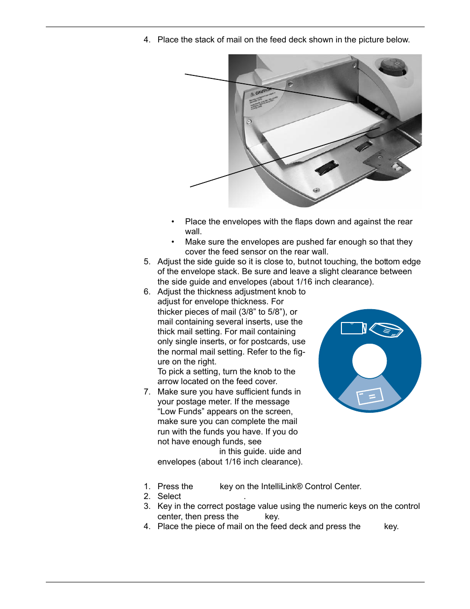 Running the mail, Running the mail -3 | Pitney Bowes DM800i Series User Manual | Page 35 / 188