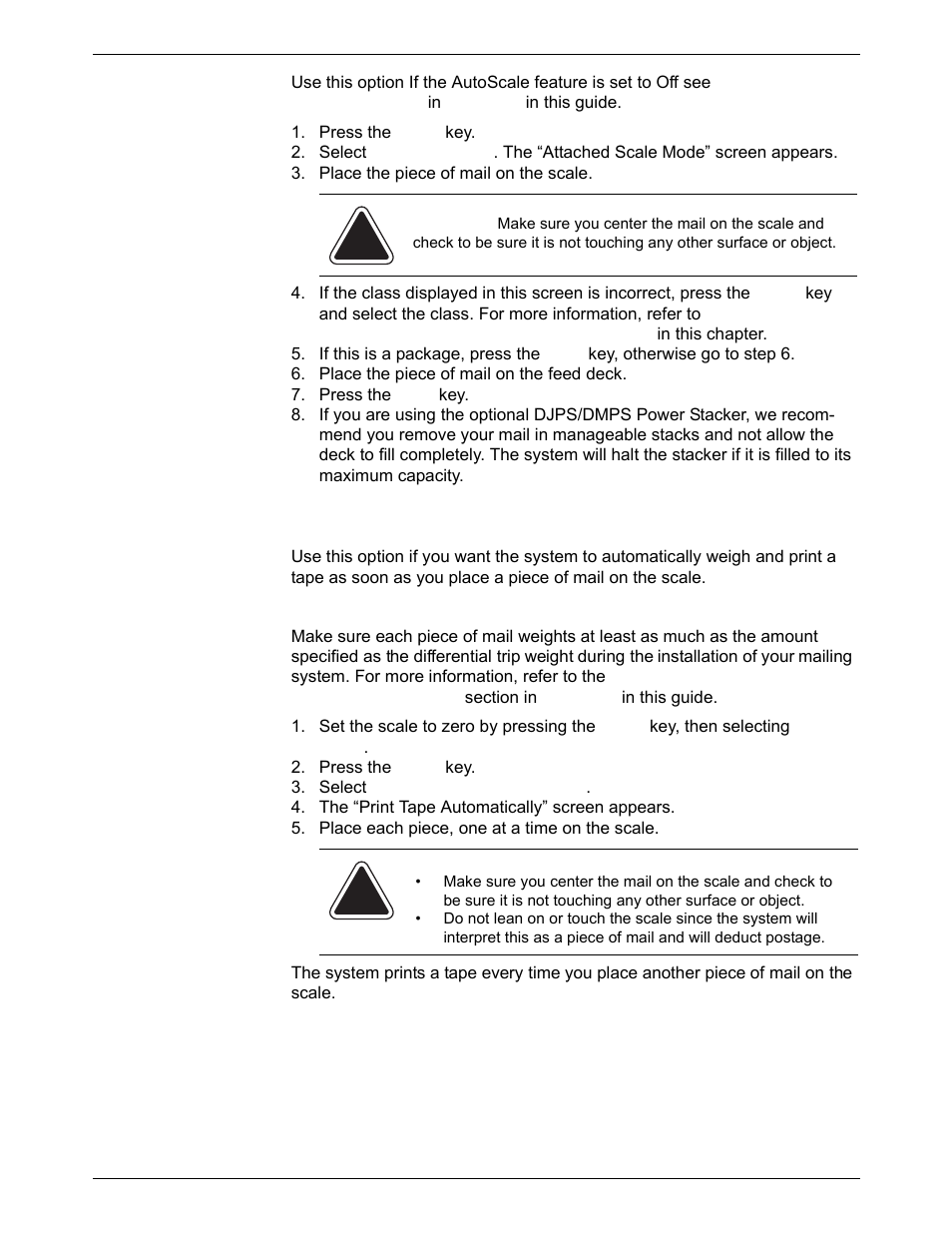 Pitney Bowes DM800i Series User Manual | Page 50 / 188