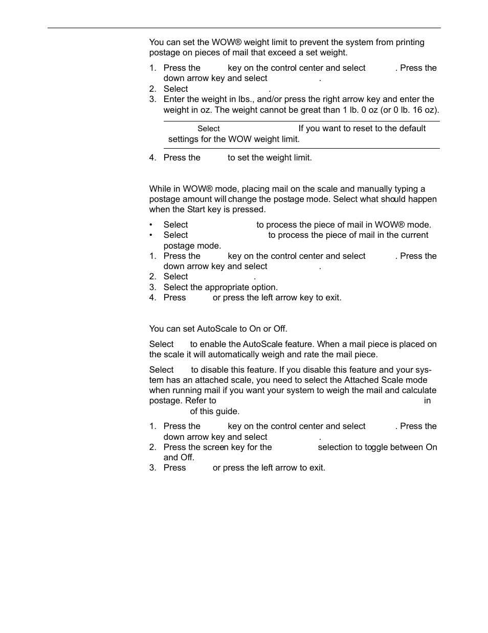 Pitney Bowes DM800i Series User Manual | Page 78 / 188