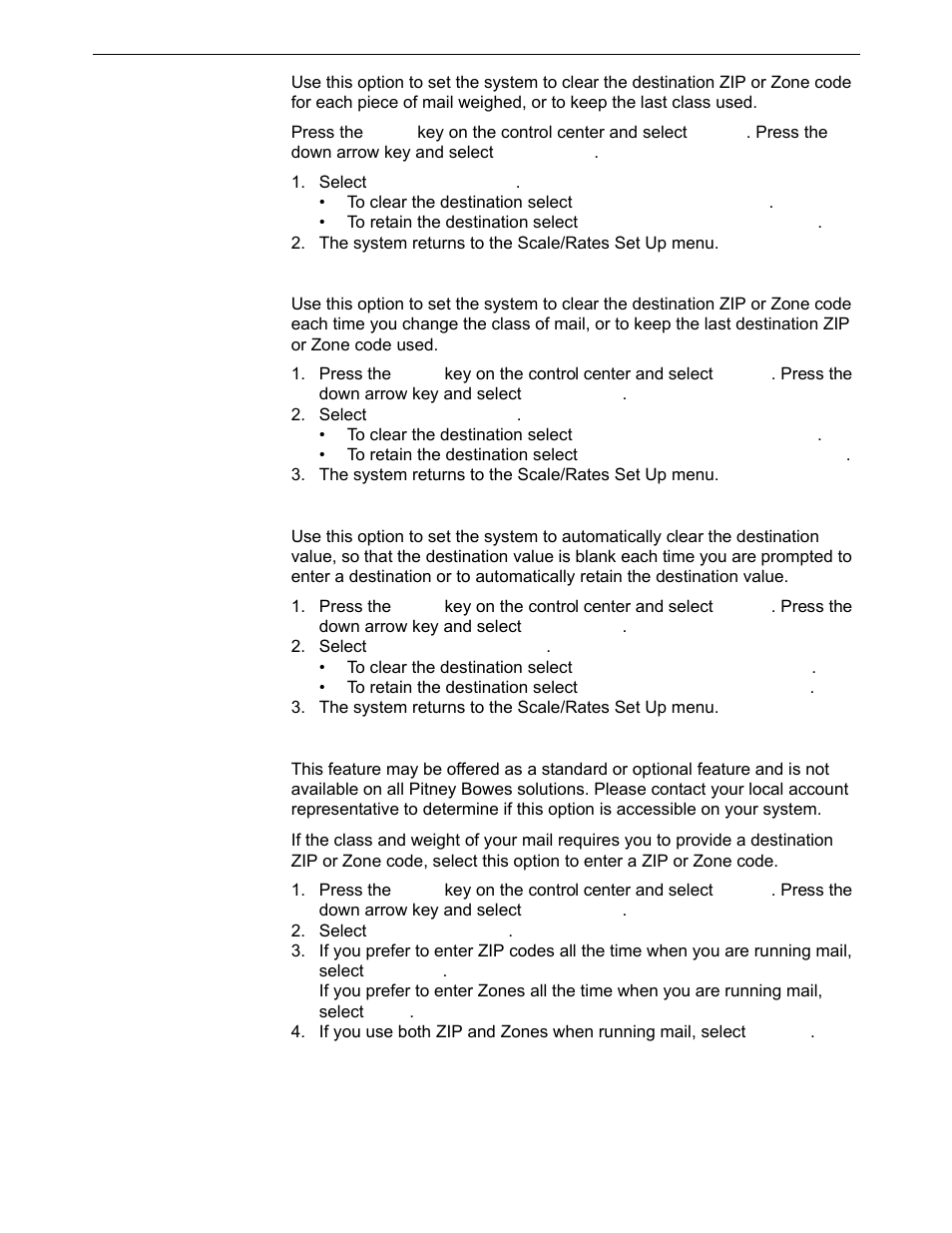 Pitney Bowes DM800i Series User Manual | Page 80 / 188