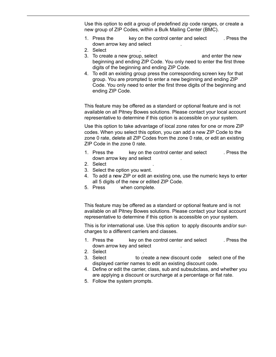 Pitney Bowes DM800i Series User Manual | Page 81 / 188