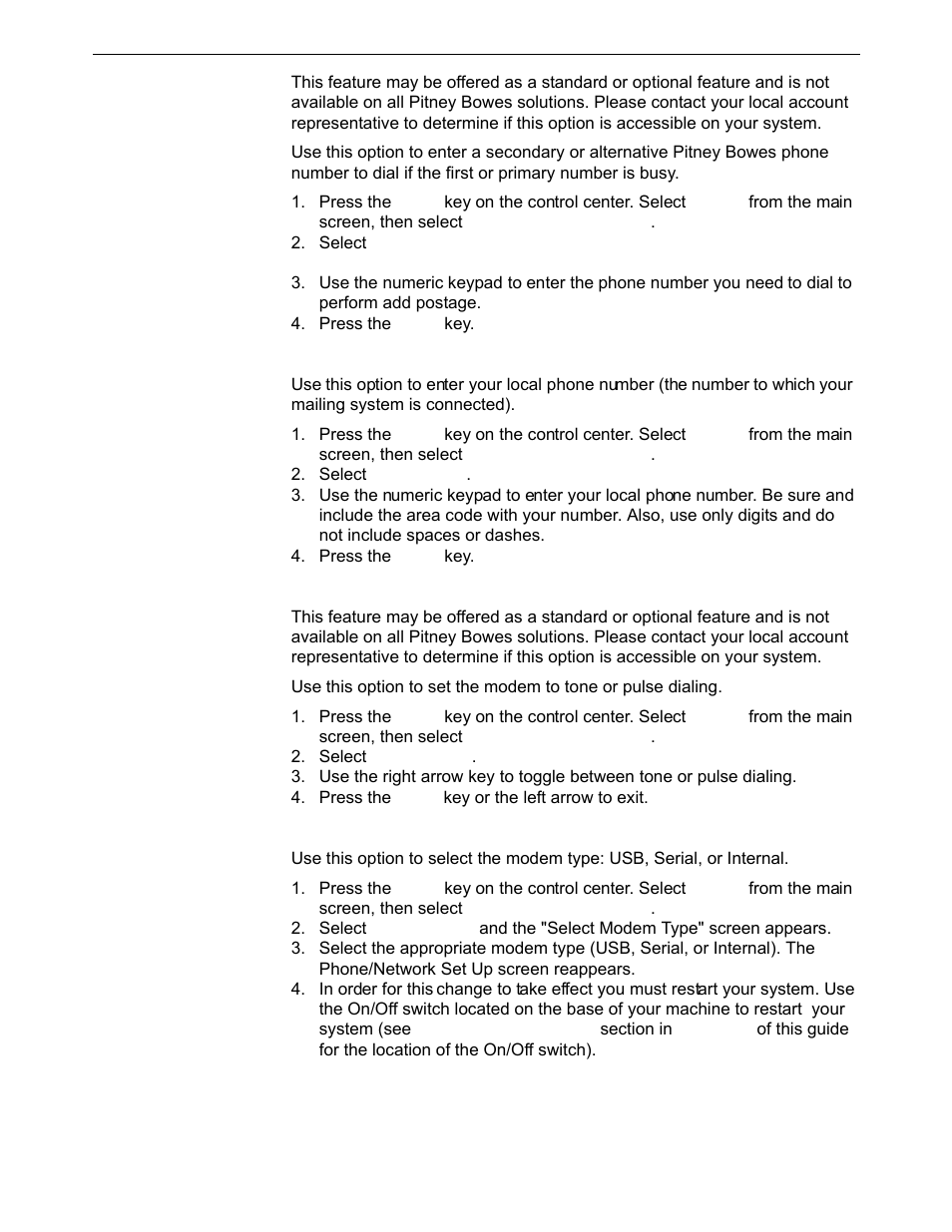 Pitney Bowes DM800i Series User Manual | Page 87 / 188