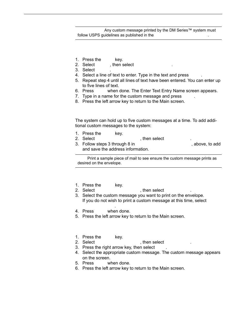 Pitney Bowes DM800i Series User Manual | Page 98 / 188