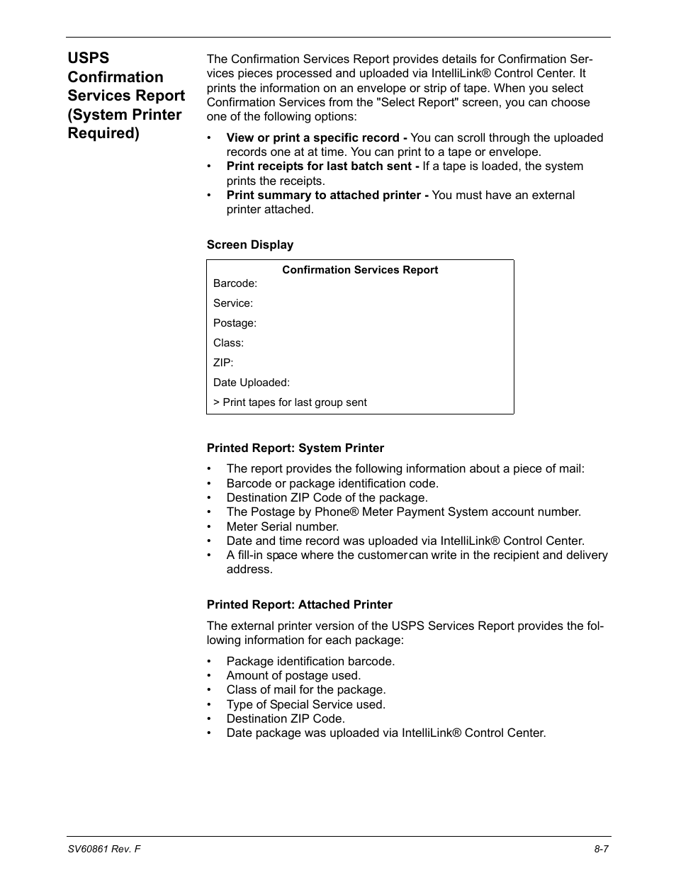 Pitney Bowes DM900 User Manual | Page 127 / 186
