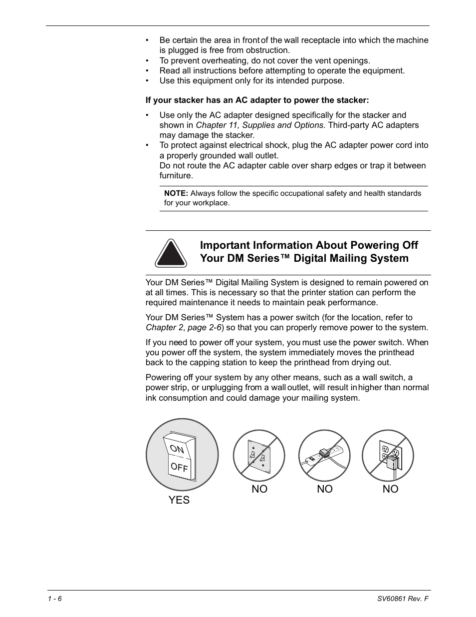 Mailing system -6 | Pitney Bowes DM900 User Manual | Page 16 / 186