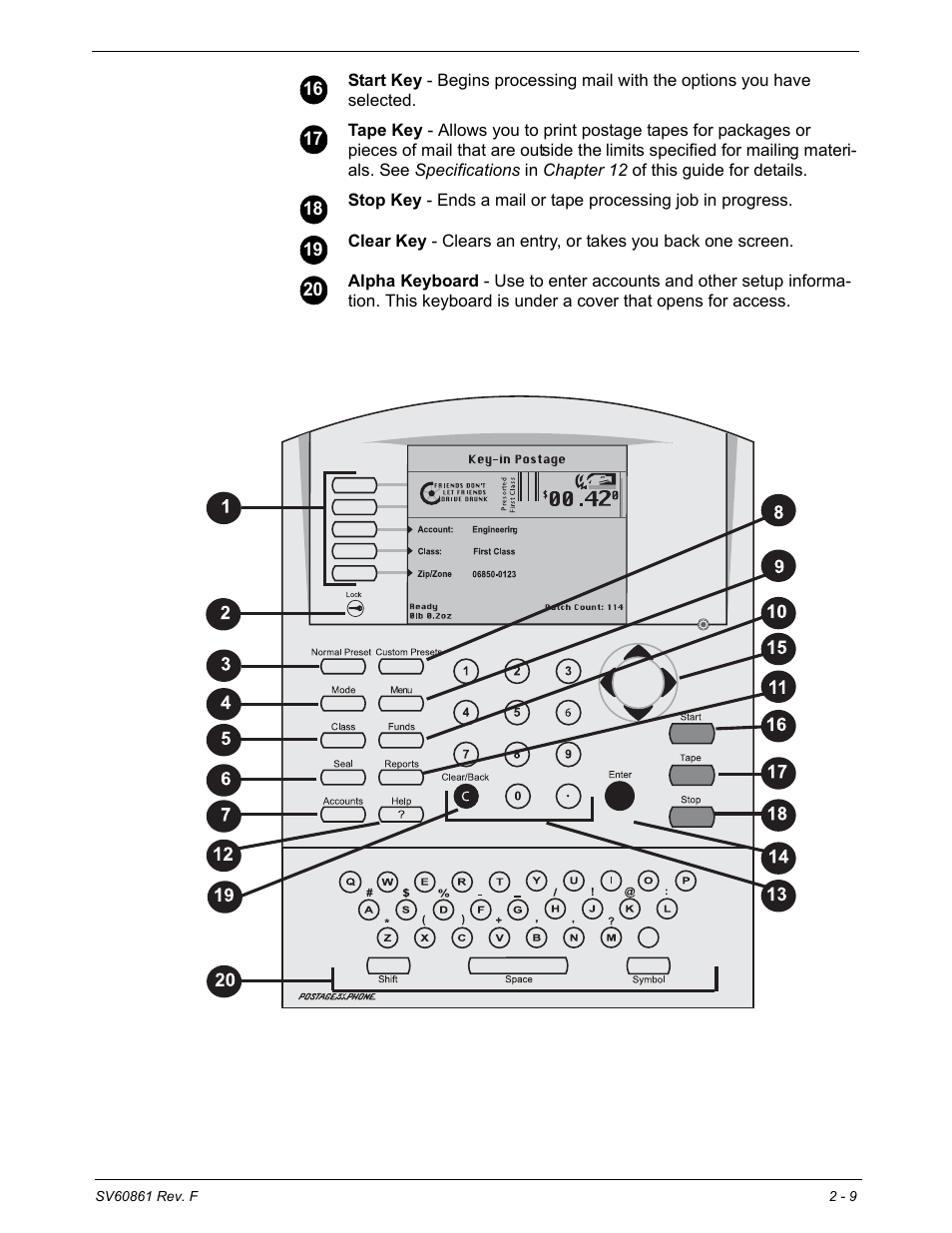 Pitney Bowes DM900 User Manual | Page 25 / 186