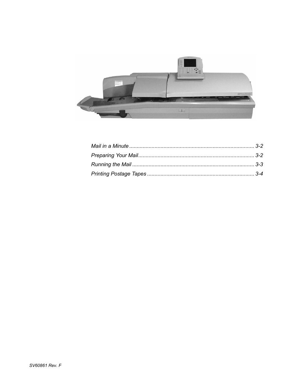 3 • mail in a minute | Pitney Bowes DM900 User Manual | Page 29 / 186