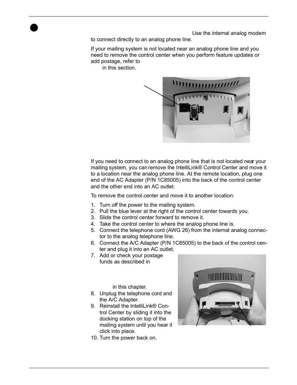 Which connector do i use | Pitney Bowes DM925 User Manual | Page 103 / 206