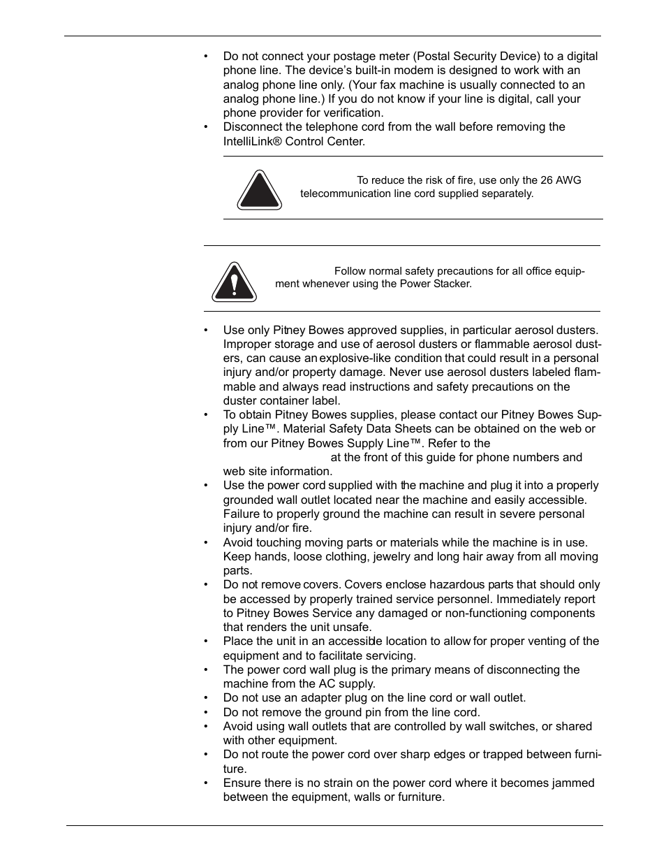 U7p0 power stacker | Pitney Bowes DM925 User Manual | Page 15 / 206