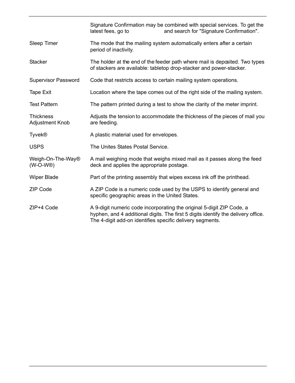 Pitney Bowes DM925 User Manual | Page 198 / 206