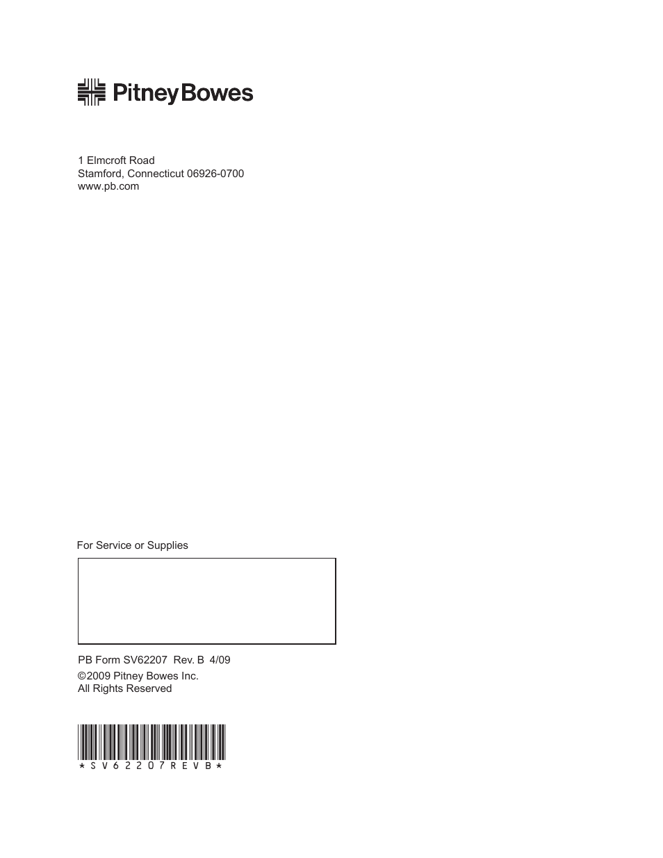 Pitney Bowes DM925 User Manual | Page 206 / 206