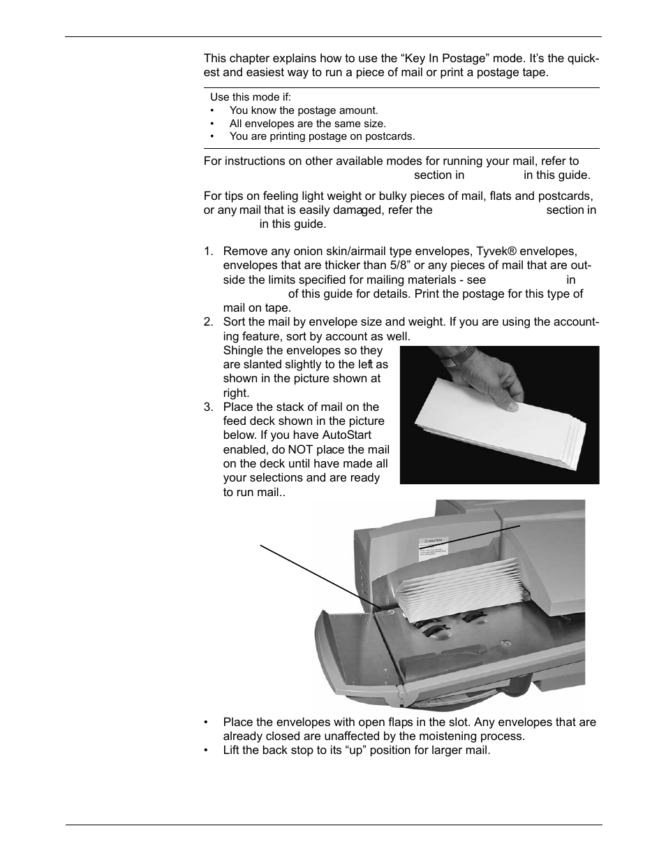 Mail in a minute, Preparing your mail, Mail in a minute -2 | Preparing your mail -2 | Pitney Bowes DM925 User Manual | Page 30 / 206