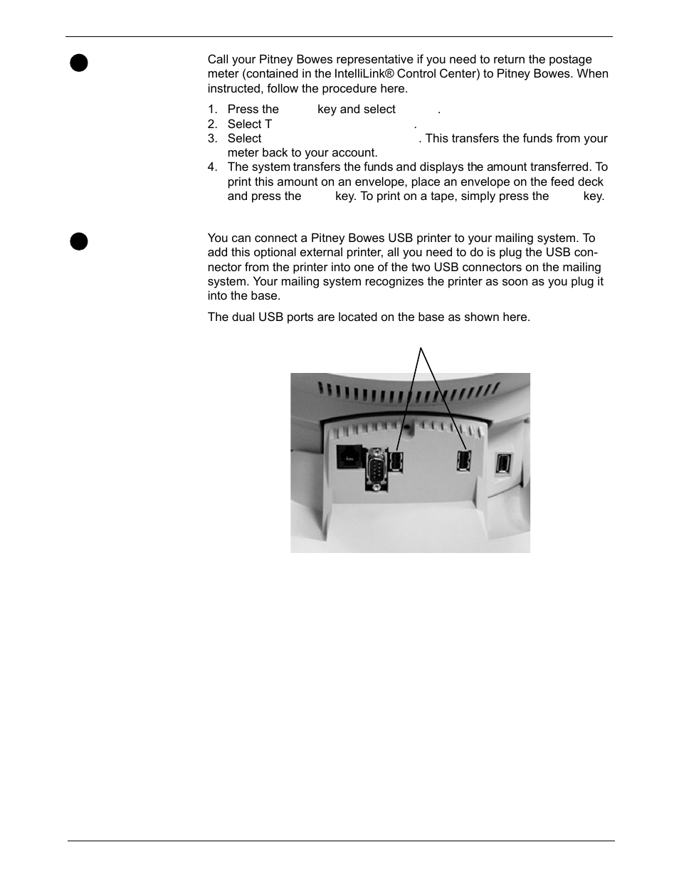 Taking the meter out of service, Adding an optional printer, Taking the meter out of service -27 | Adding an optional printer -27 | Pitney Bowes DM925 User Manual | Page 93 / 206