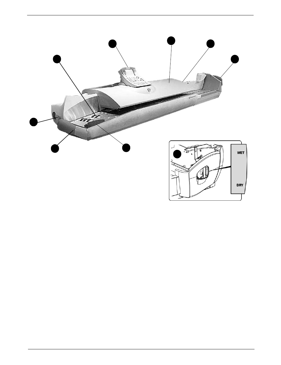 The digital mailing system exterior | Pitney Bowes DM1000 User Manual | Page 22 / 186