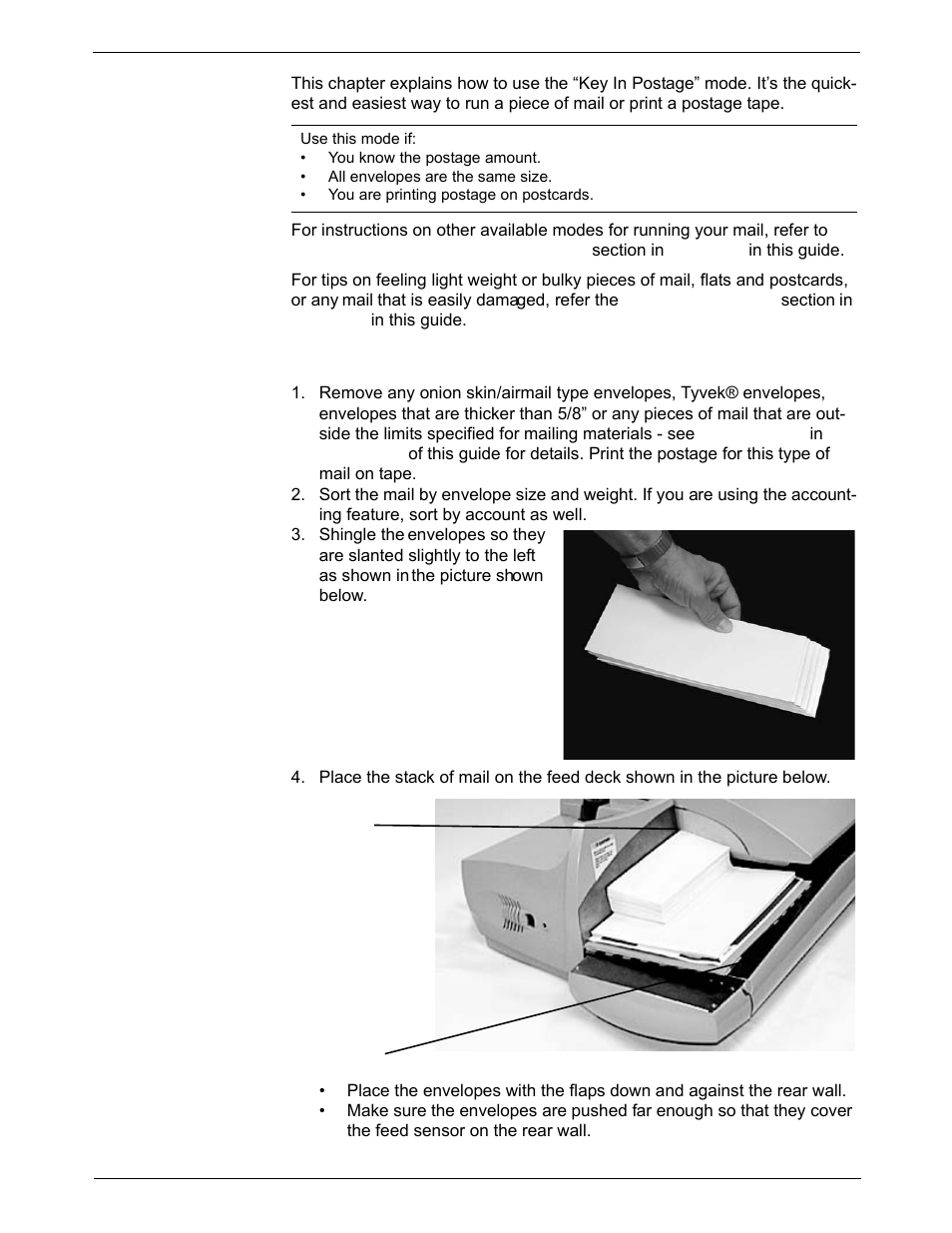 Mail in a minute, Preparing your mail, Mail in a minute -2 | Preparing your mail -2 | Pitney Bowes DM1000 User Manual | Page 30 / 186