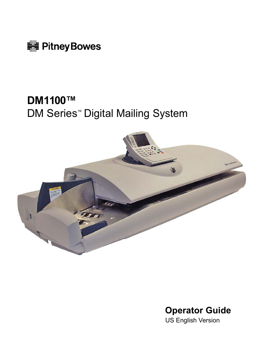 Pitney Bowes DM1100 User Manual | 208 pages