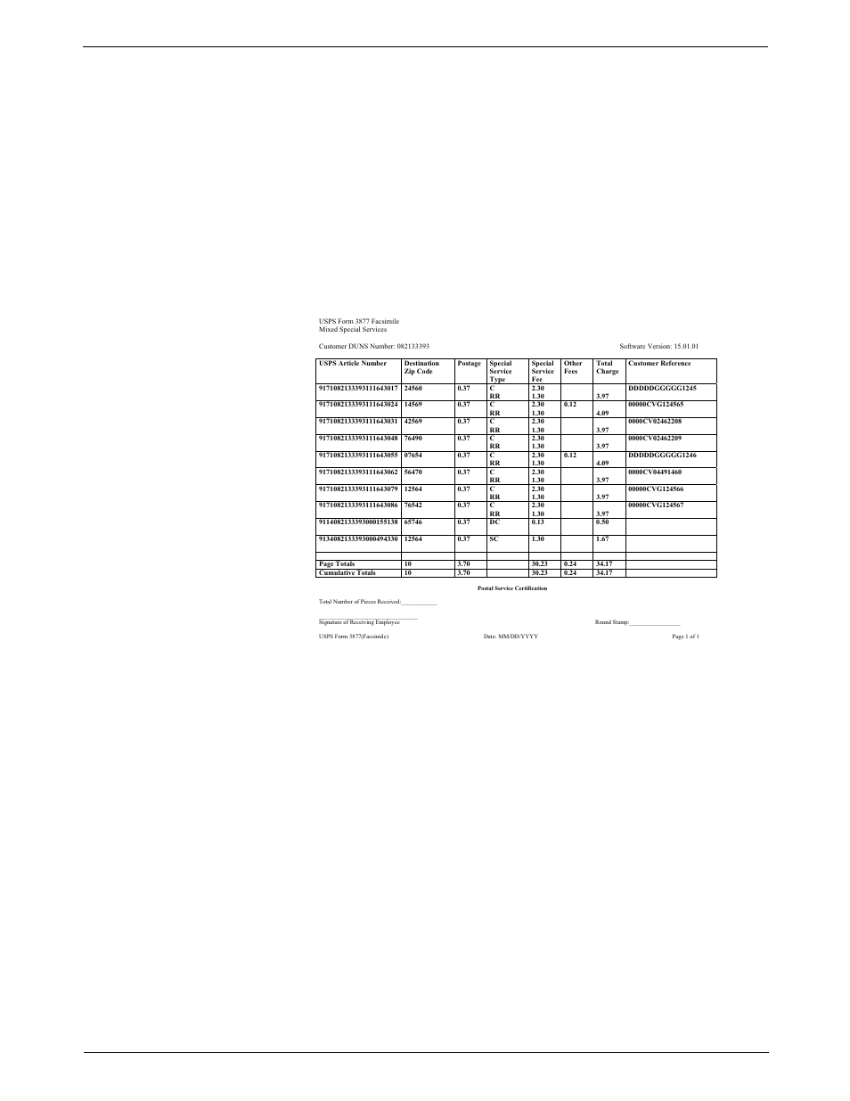 Data capture report (non-us use only), Electronic return receipt report, Data capture report (non-us use only) -12 | Electronic return receipt report -12, 8 • reports | Pitney Bowes DM1100 User Manual | Page 152 / 208