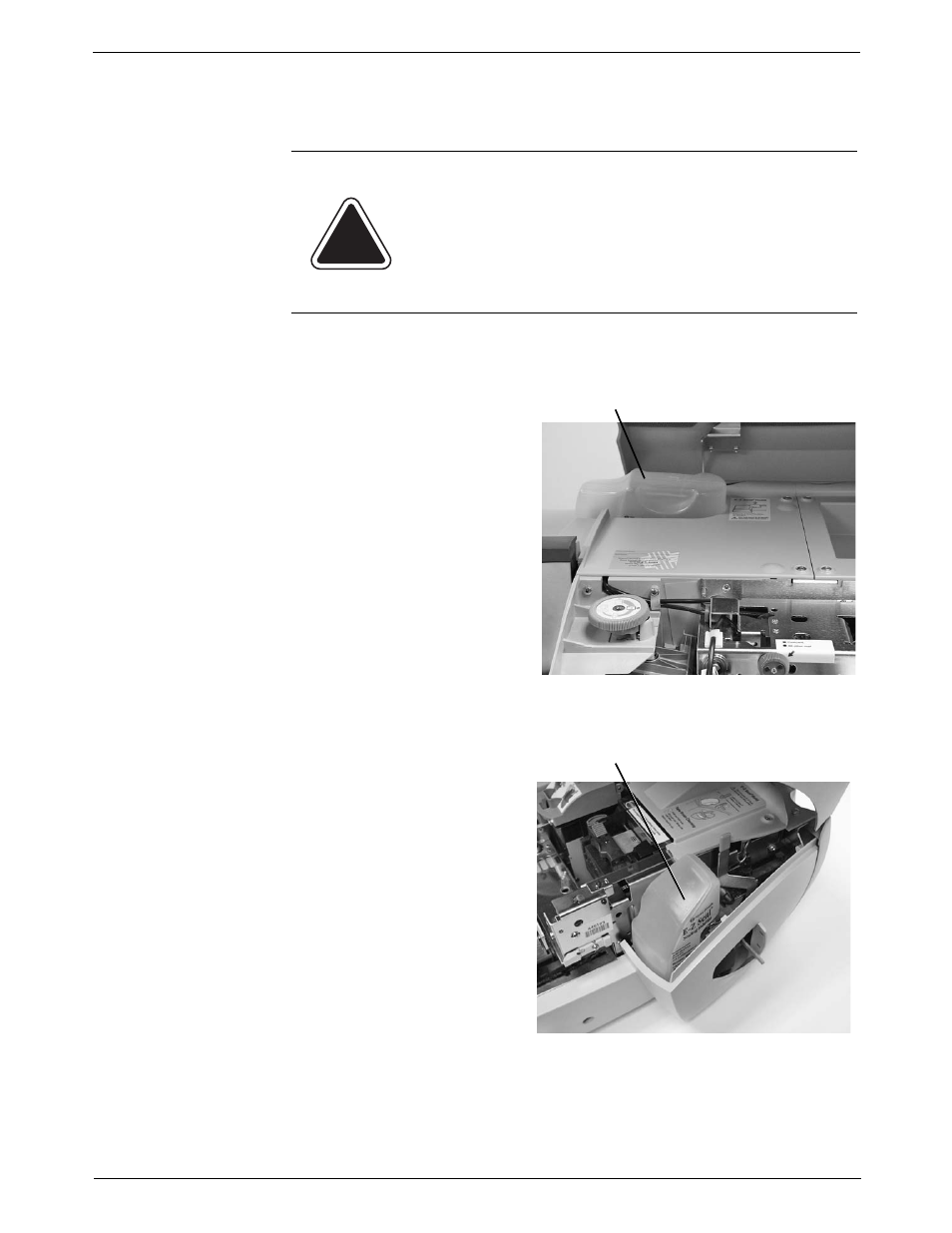 E-z seal® sealing solution maintenance, Filing the flap moistener bottle, Filling the tape moistener bottle | E-z seal® sealing solution maintenance -4, E-z seal, Sealing  solution  maintenance | Pitney Bowes DM1100 User Manual | Page 158 / 208