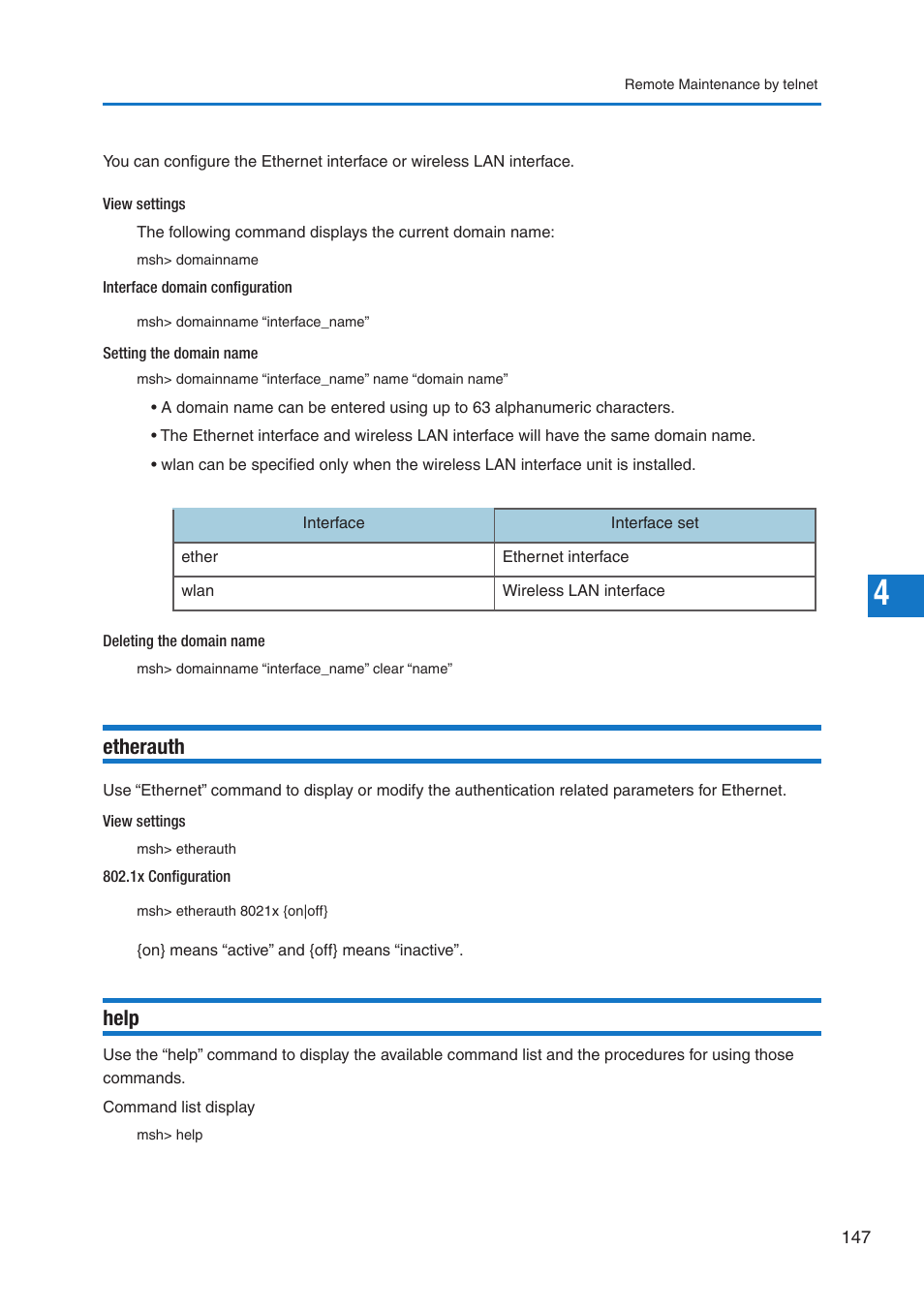 Etherauth, Help | Pitney Bowes DP50S Color Printer User Manual | Page 145 / 210