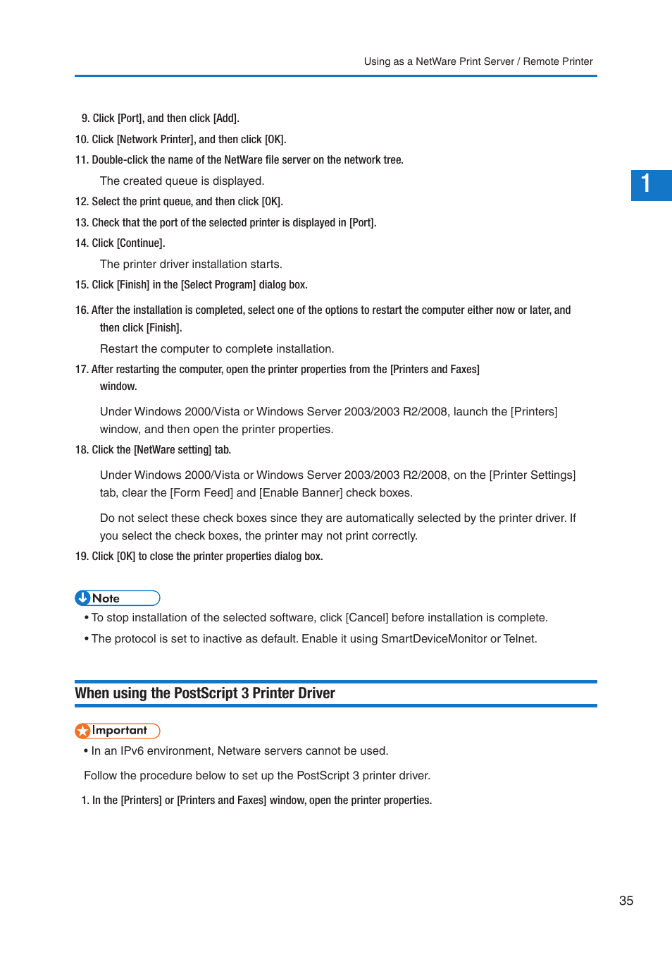 When using the postscript 3 printer driver | Pitney Bowes DP50S Color Printer User Manual | Page 33 / 210